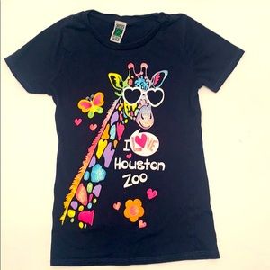 I love Houston zoo giraffe girls t-shirt 🦒 💕